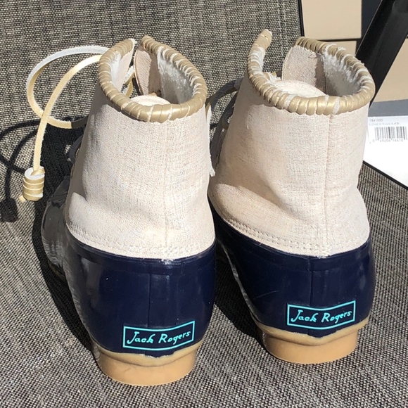 - JACK ROGERS CHLOE DUCK BOOT Sz. 10 EUC - Picture 2 of 6